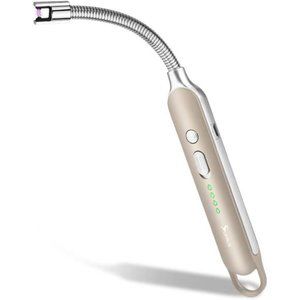 Electric Rechargeable Arc Lighter with LED Battery Display USB Lighter